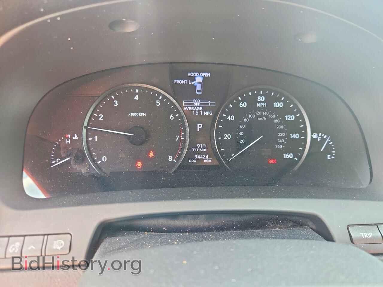 2014 LEXUS LS460 - VIN: JTHBL5EF7E5128111 - Фото 9