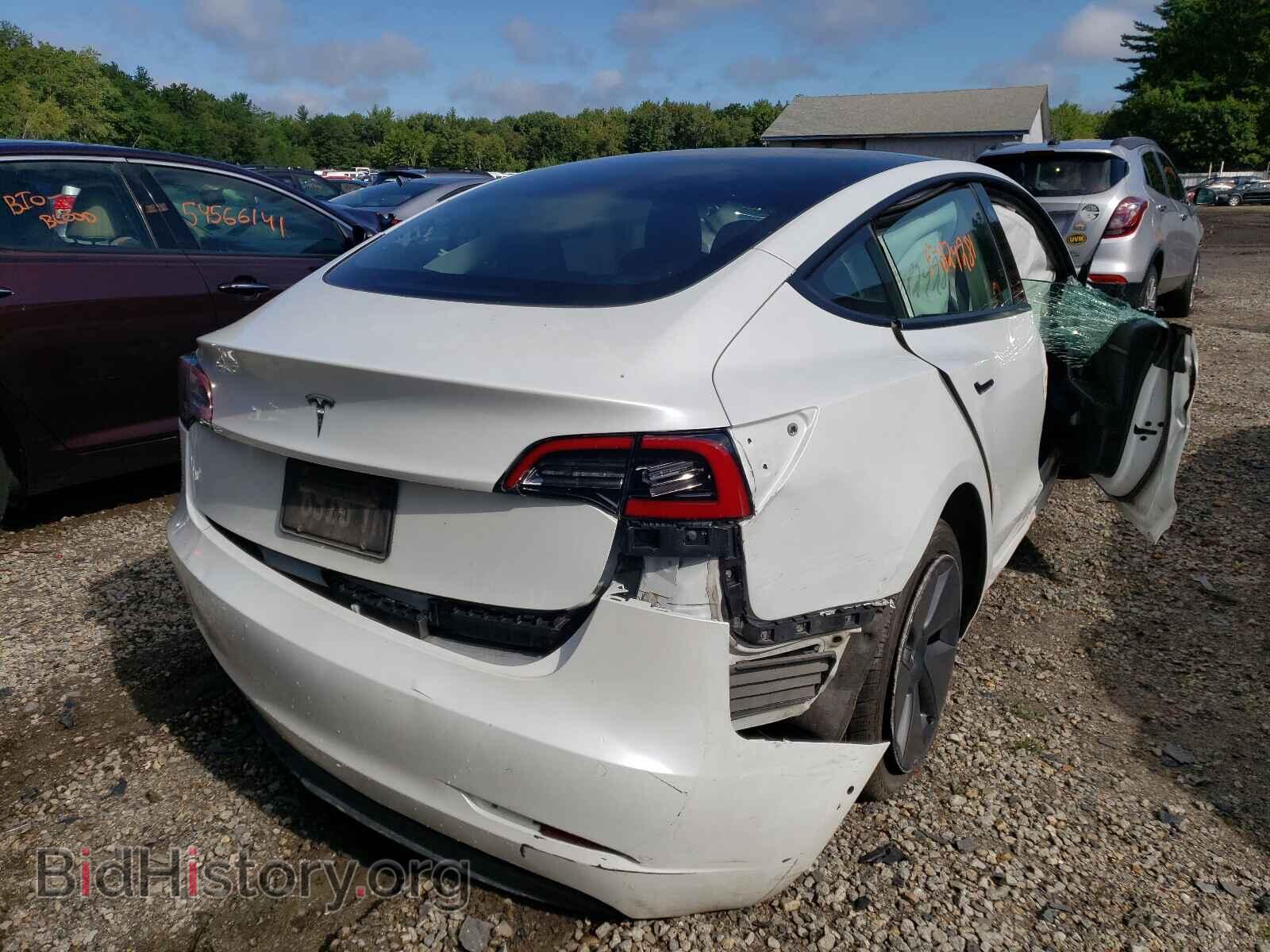 2021 TESLA MODEL 3 - VIN: 5YJ3E1EA7MF854710 - Photo 4