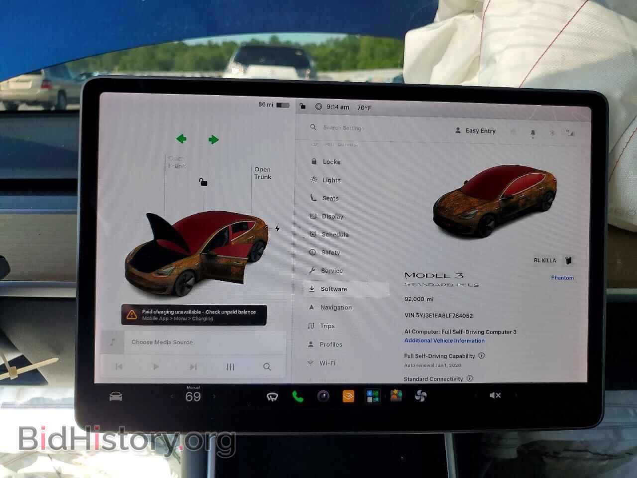 2020 TESLA MODEL 3 - VIN: 5YJ3E1EA8LF784052 - Photo 9