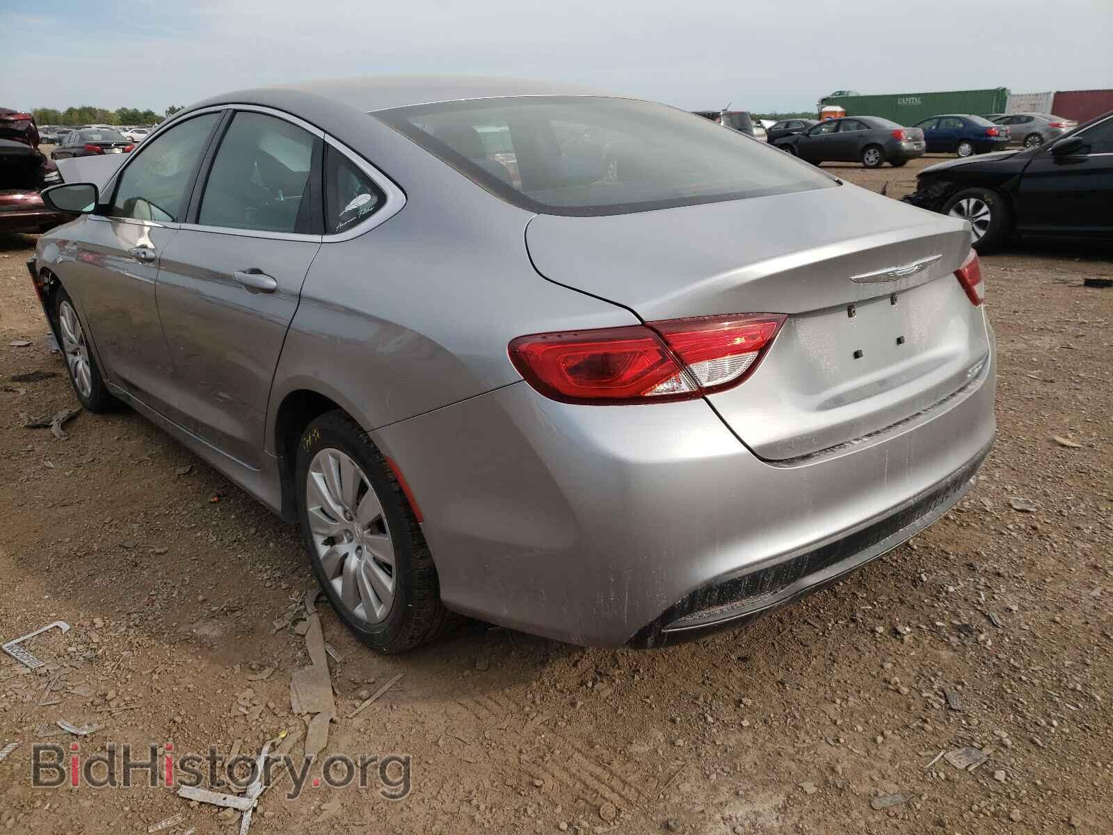 2016 CHRYSLER 200 - VIN: 1C3CCCFB5GN162478 - Фото 3