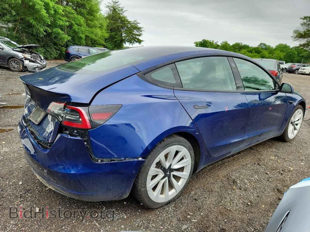 2022 TESLA MODEL 3 - VIN: 5YJ3E1EA3NF370499 - Photo 3