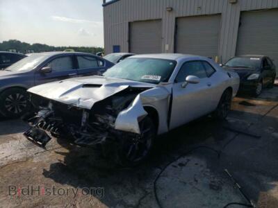 2021 Dodge CHALLENGER, gray — VIN 2C3CDZAG6MH596819, Copart