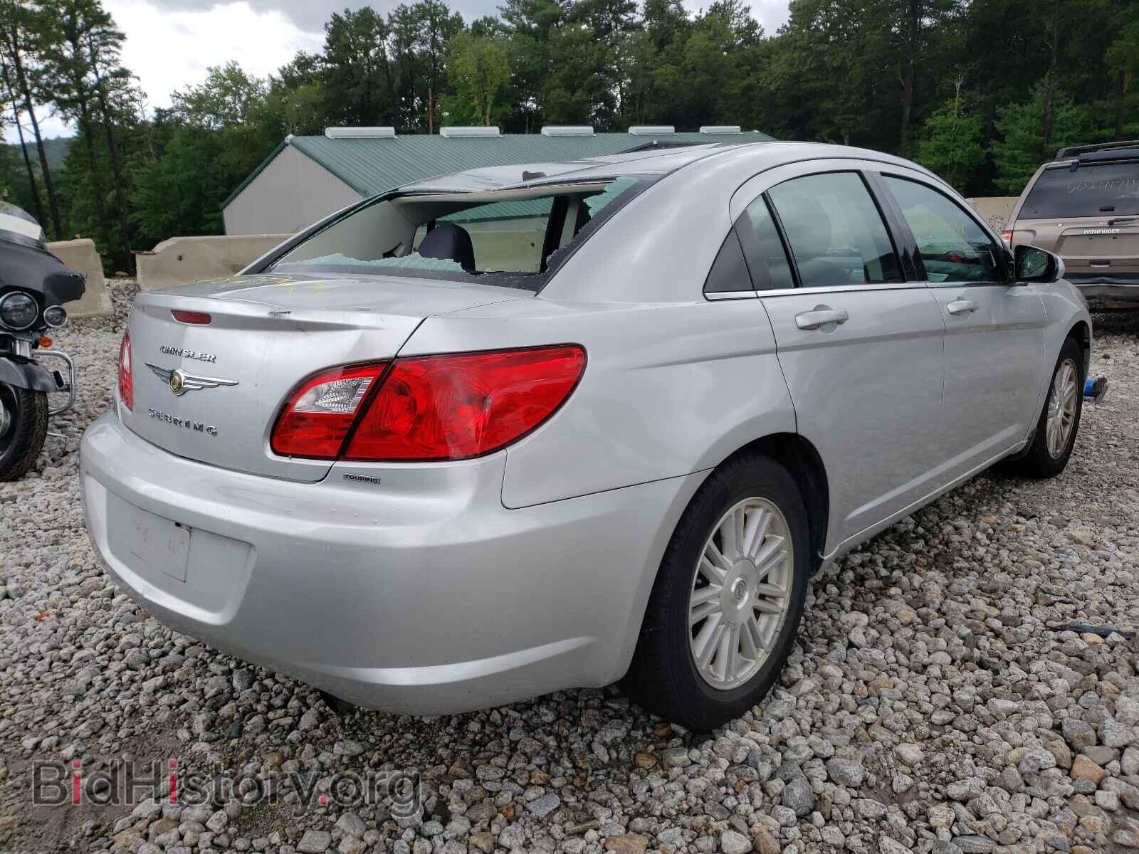2009 CHRYSLER SEBRING - VIN: 1C3LC56B89N504231 - Фото 4