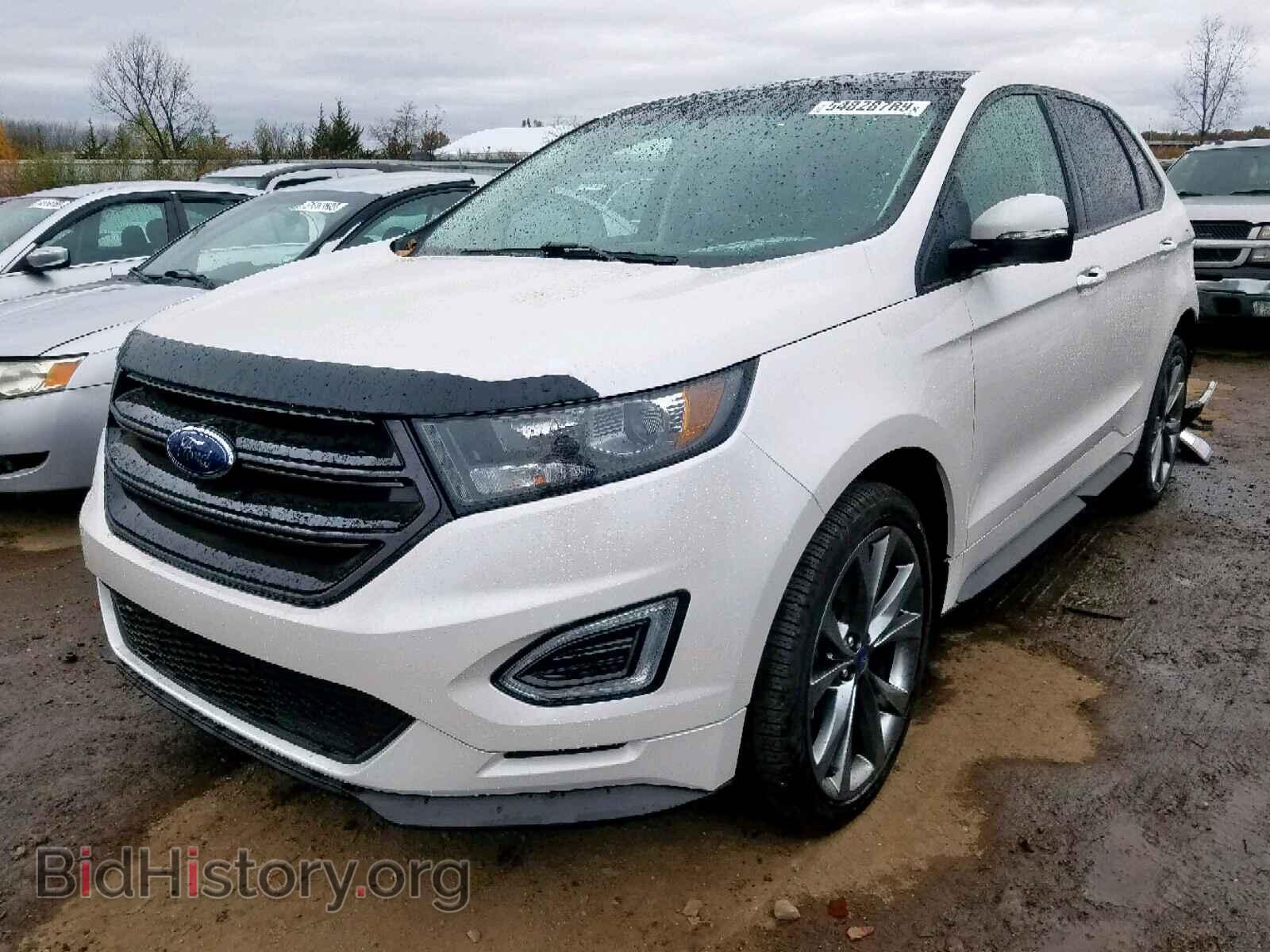 2017 FORD EDGE - VIN: 2FMPK4AP0HBC53076 - Фото 2