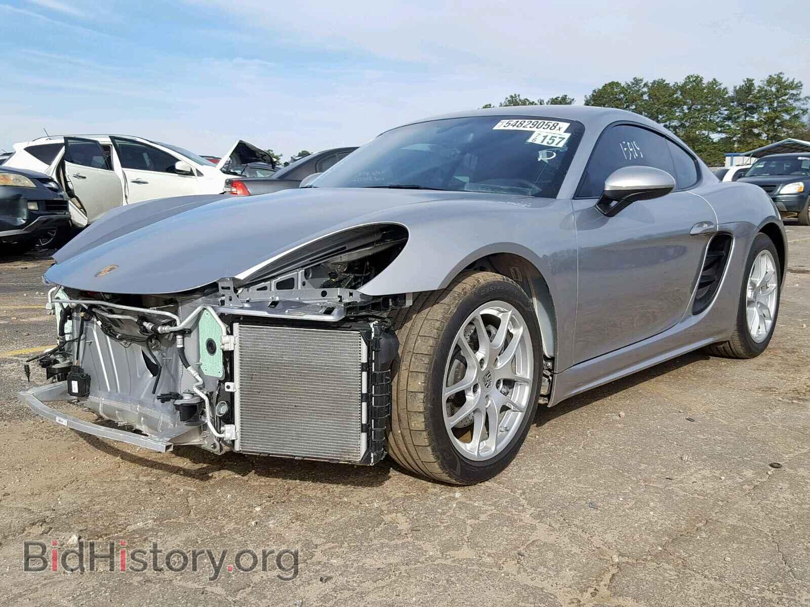 2017 PORSCHE CAYMAN - VIN: WP0AA2A80HK270217 - Фото 2