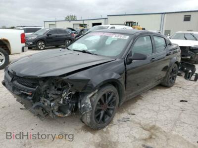 2014 Dodge AVENGER SE, black — VIN 1C3CDZAB9EN199456, Copart