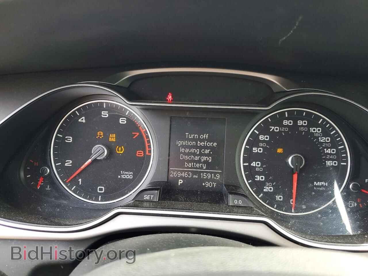 2013 AUDI A4 - VIN: WAUFFAFL8DN048786 - Фото 9