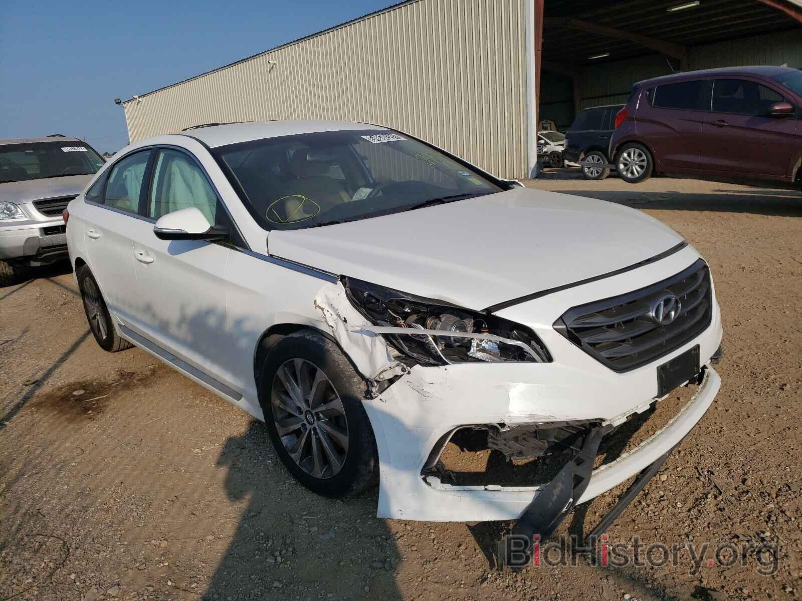 Фотография 5NPE34AF6FH049710 - HYUNDAI SONATA 2015