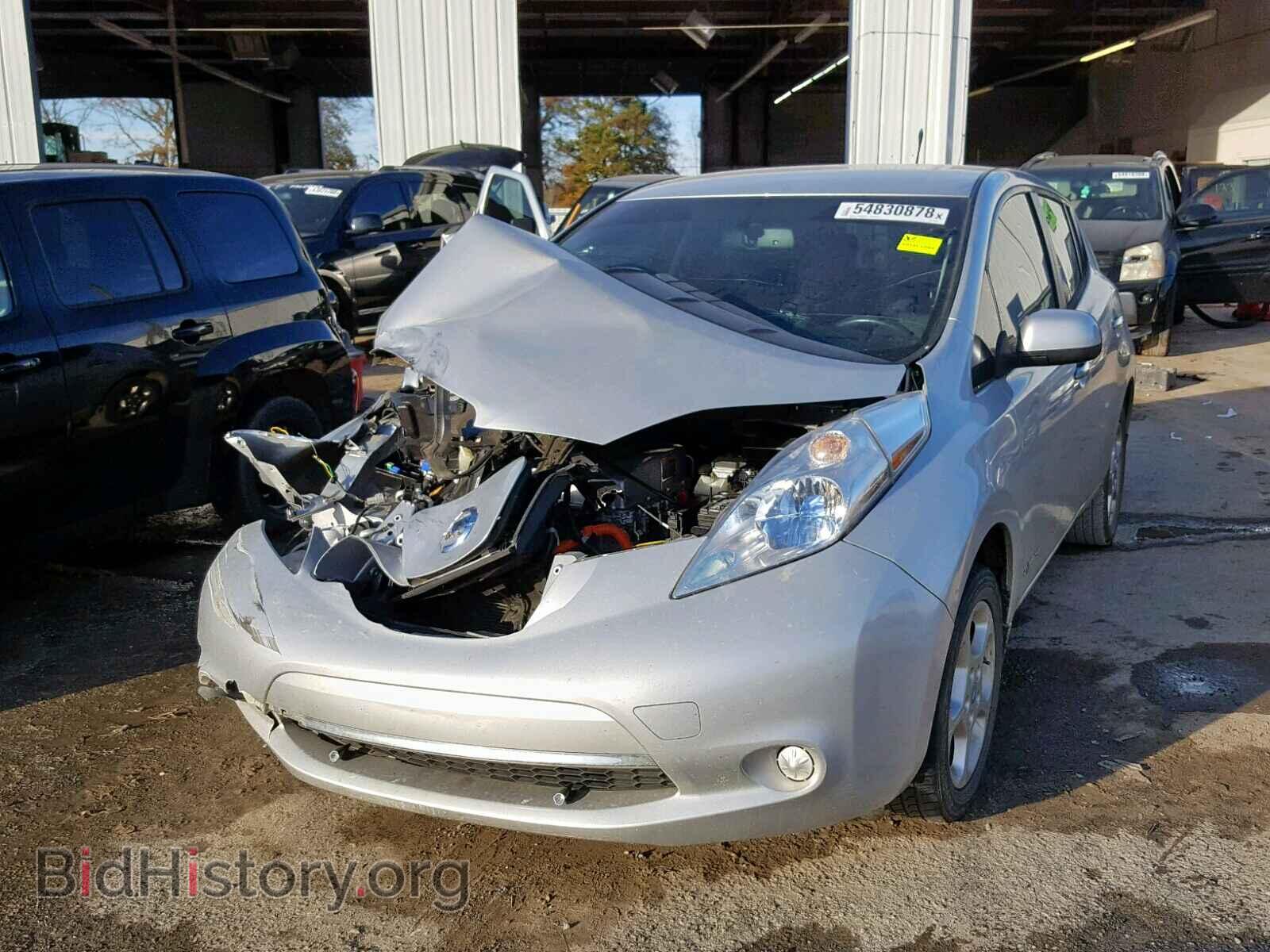 2014 NISSAN LEAF - VIN: 1N4AZ0CPXEC335720 - Фото 2