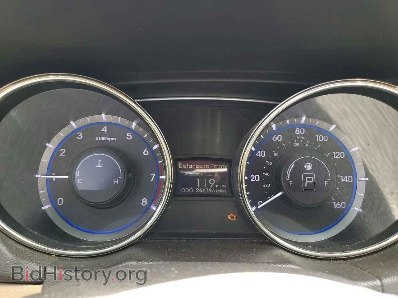 2012 HYUNDAI SONATA - VIN: 5NPEC4AC9CH373221 - Фото 9