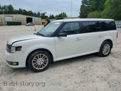 2013 Ford FLEX SEL, белый — VIN 2FMGK5C85DBD32426, Copart