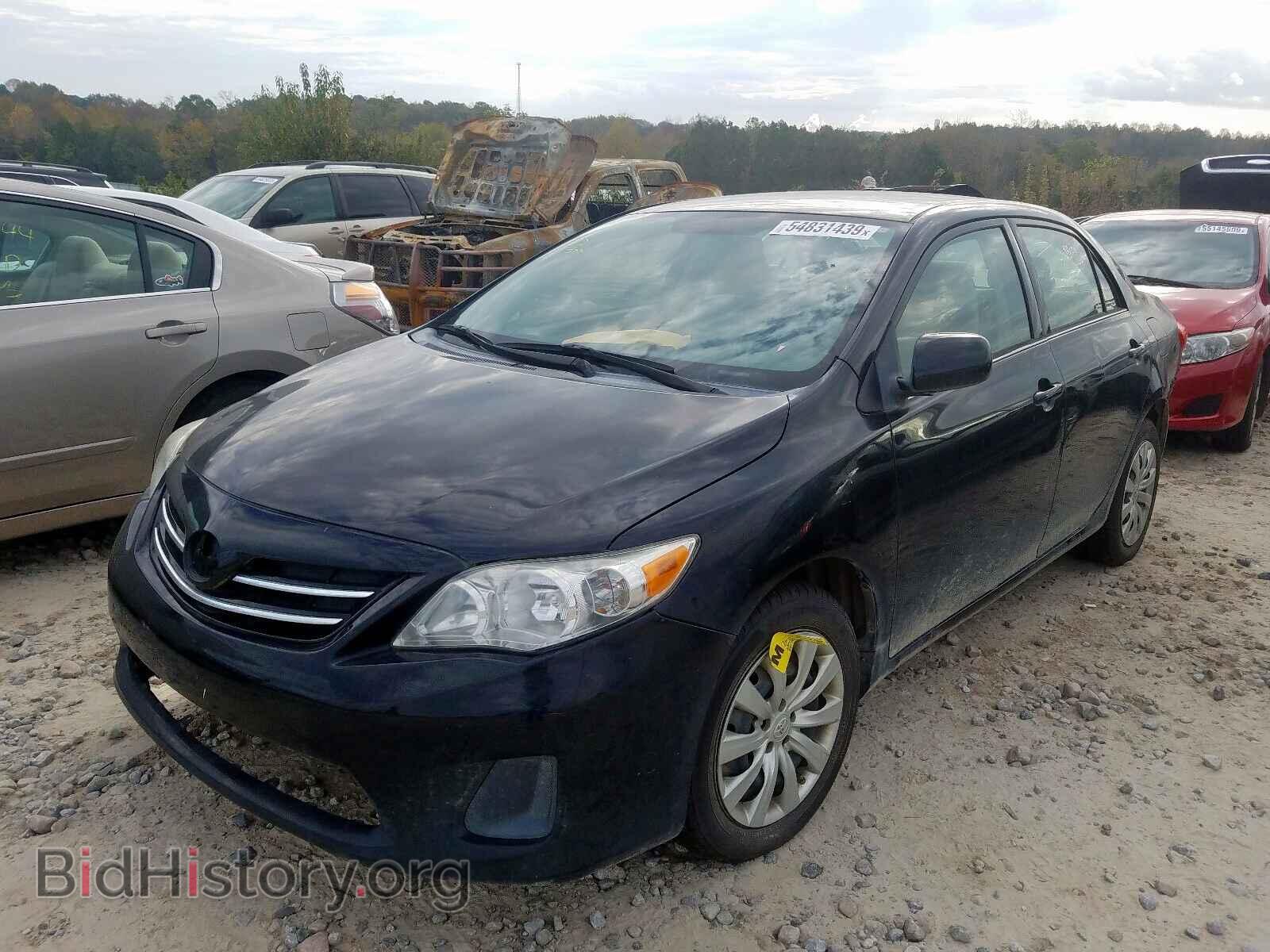 2013 TOYOTA COROLLA BA - VIN: 5YFBU4EE6DP205844 - Фото 2