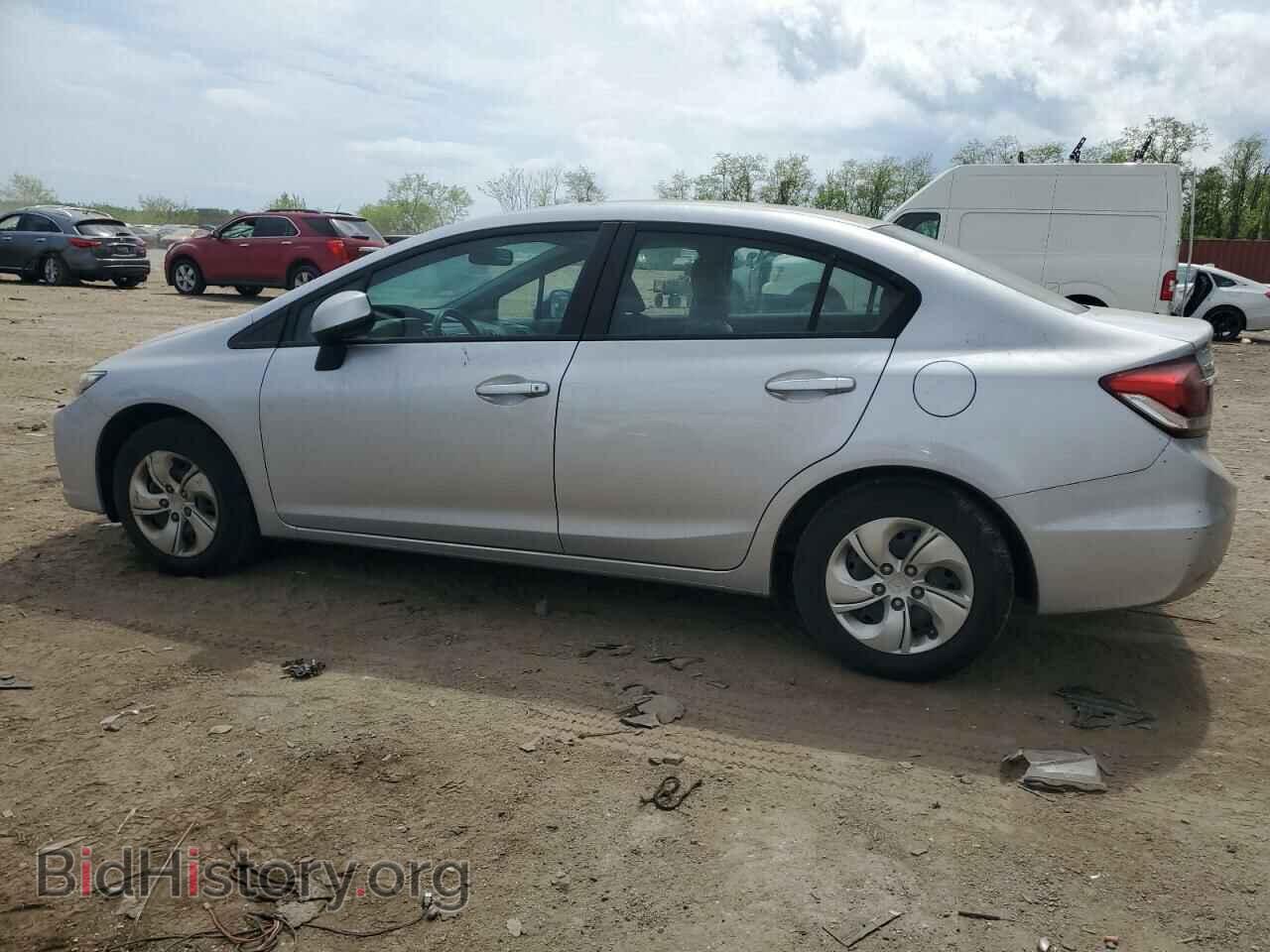2013 HONDA CIVIC - VIN: 2HGFB2F5XDH596336 - Фото 2