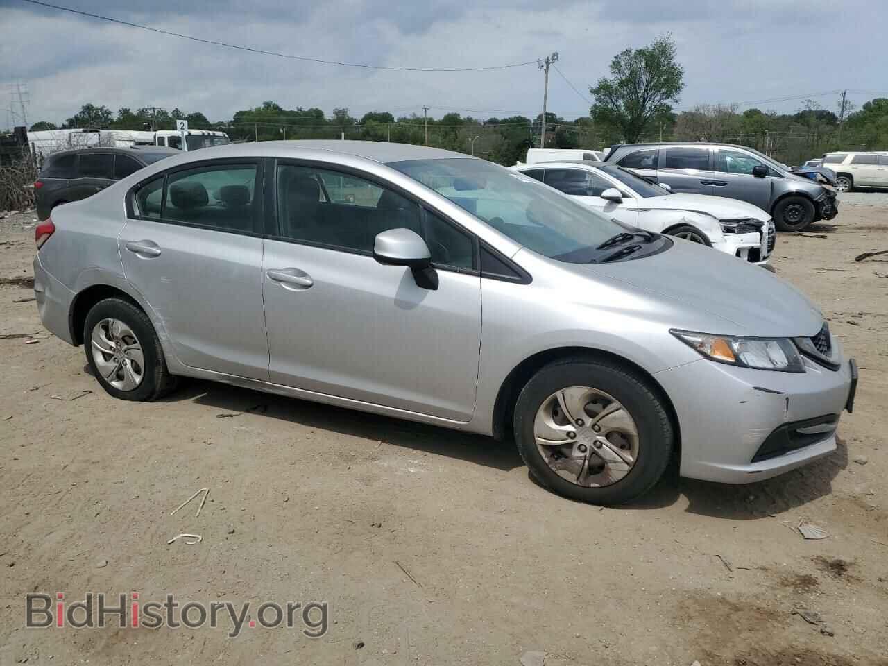 2013 HONDA CIVIC - VIN: 2HGFB2F5XDH596336 - Фото 4