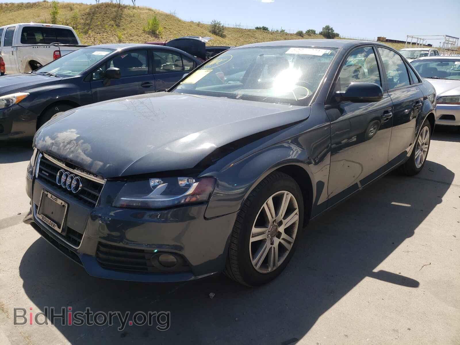 2010 AUDI A4 - VIN: WAUBFAFL9AN017525 - Фото 2