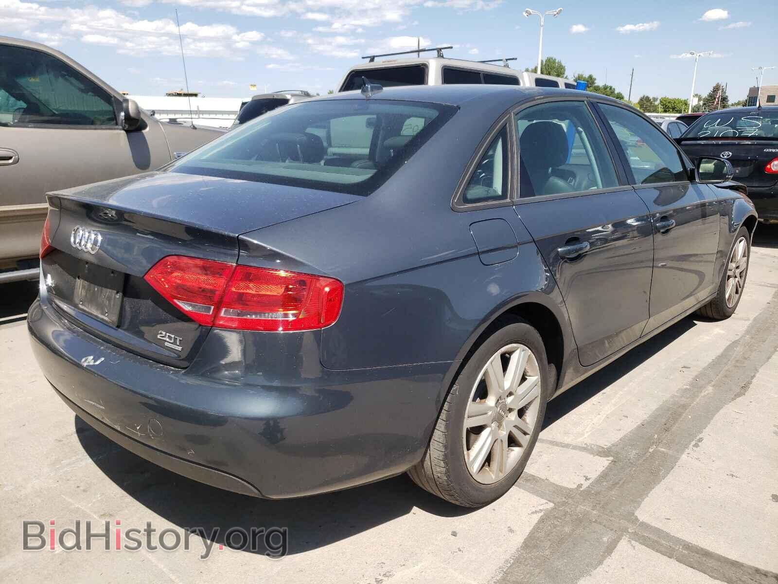 2010 AUDI A4 - VIN: WAUBFAFL9AN017525 - Фото 4