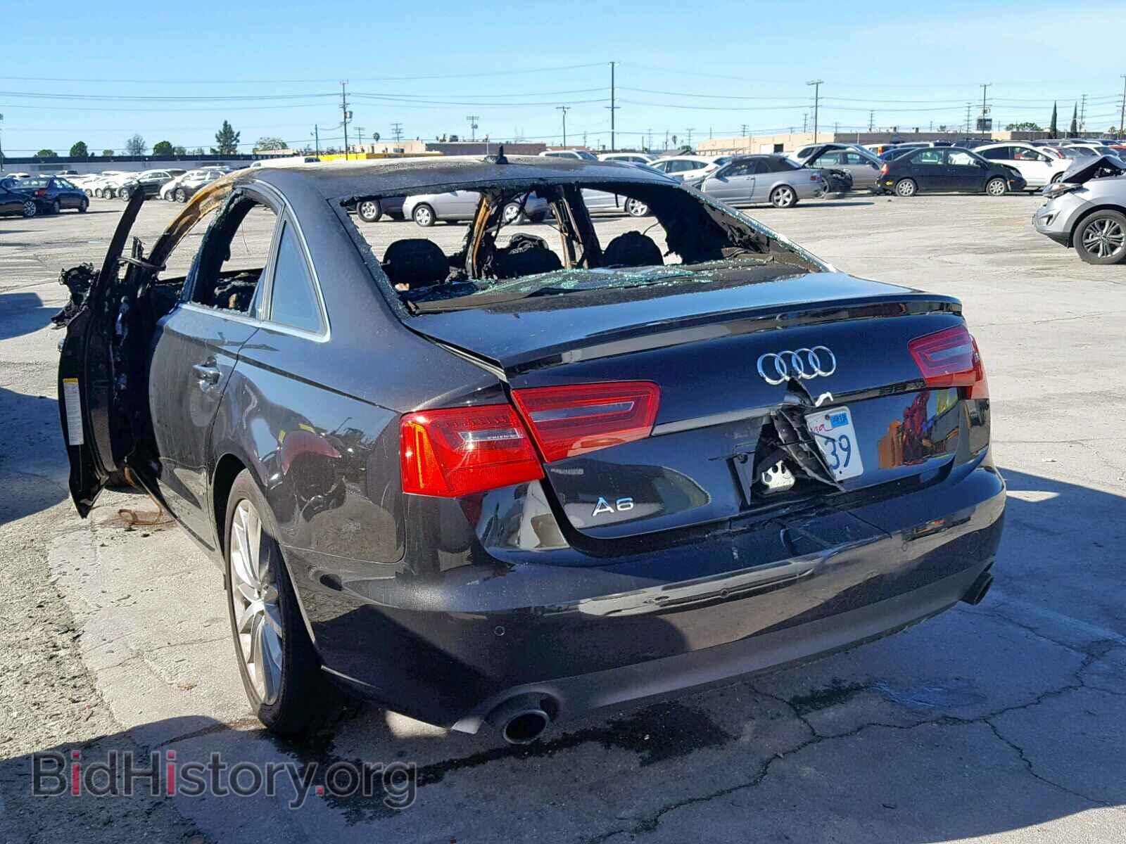 2014 AUDI A6 - VIN: WAUGFAFC4EN142959 - Фото 3