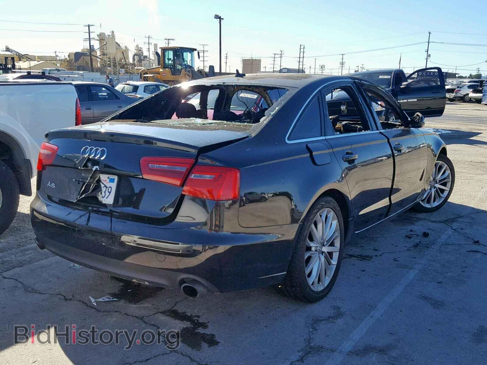 2014 AUDI A6 - VIN: WAUGFAFC4EN142959 - Фото 4