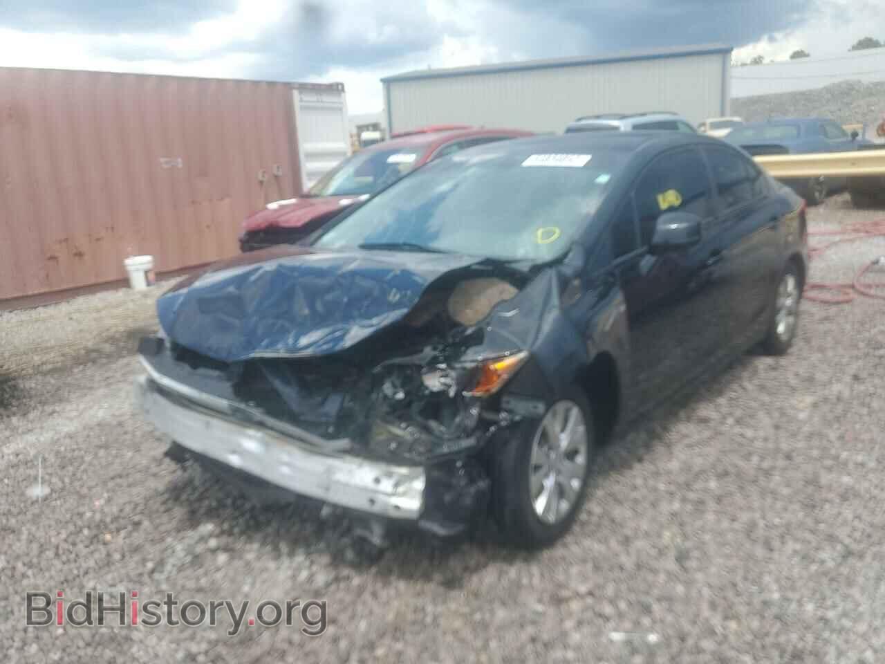 2012 HONDA CIVIC - VIN: 2HGFB2F5XCH595685 - Фото 2