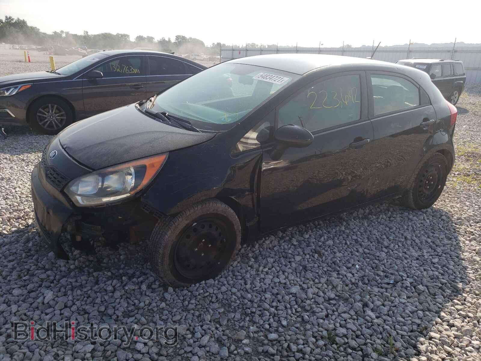 2013 KIA RIO - VIN: KNADM5A34D6192258 - Фото 2