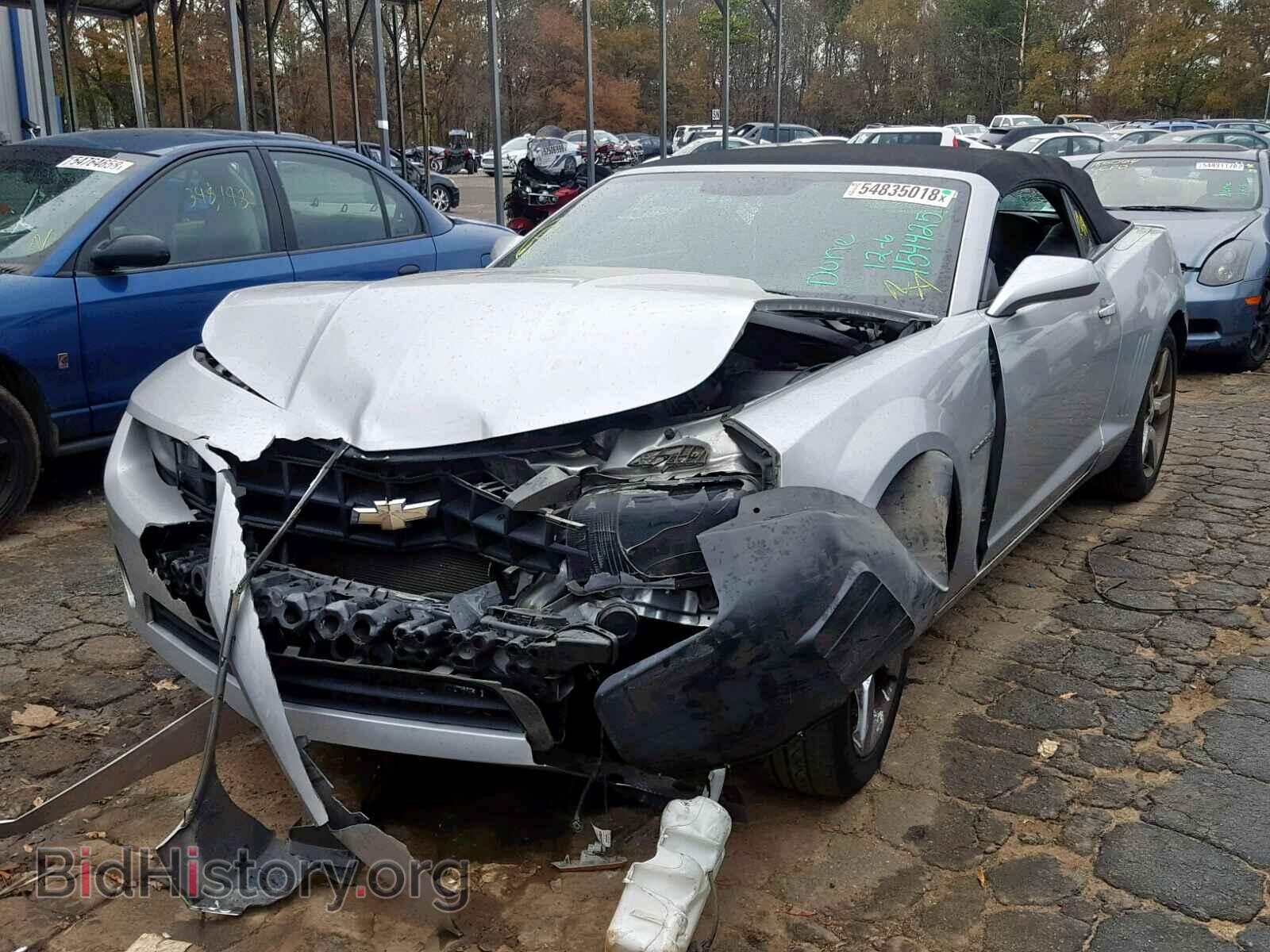 2012 CHEVROLET CAMARO - VIN: 2G1FC3D37C9127032 - Фото 2