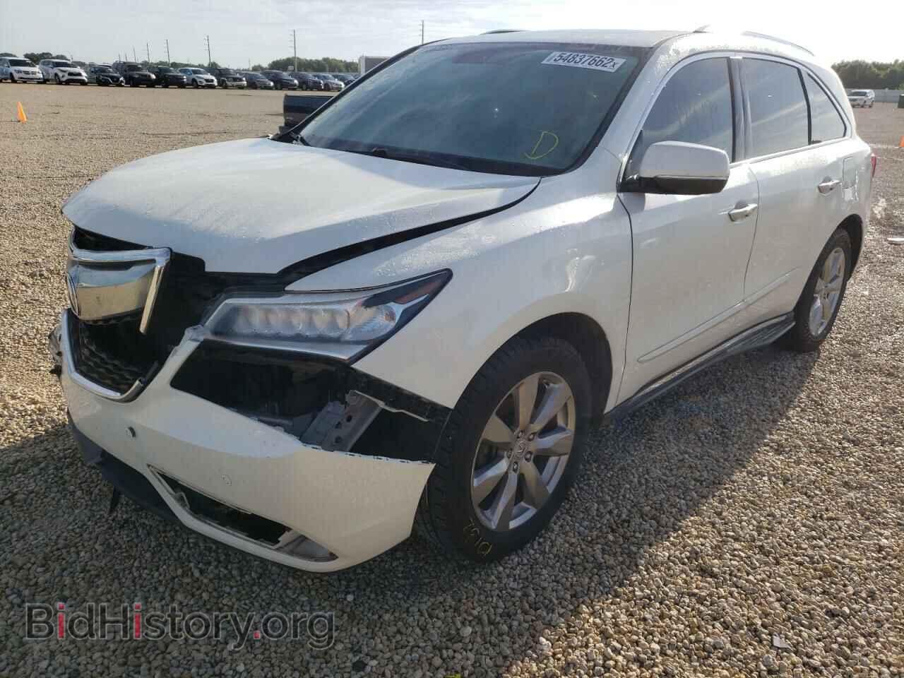 2014 ACURA MDX - VIN: 5FRYD4H86EB031124 - Фото 2