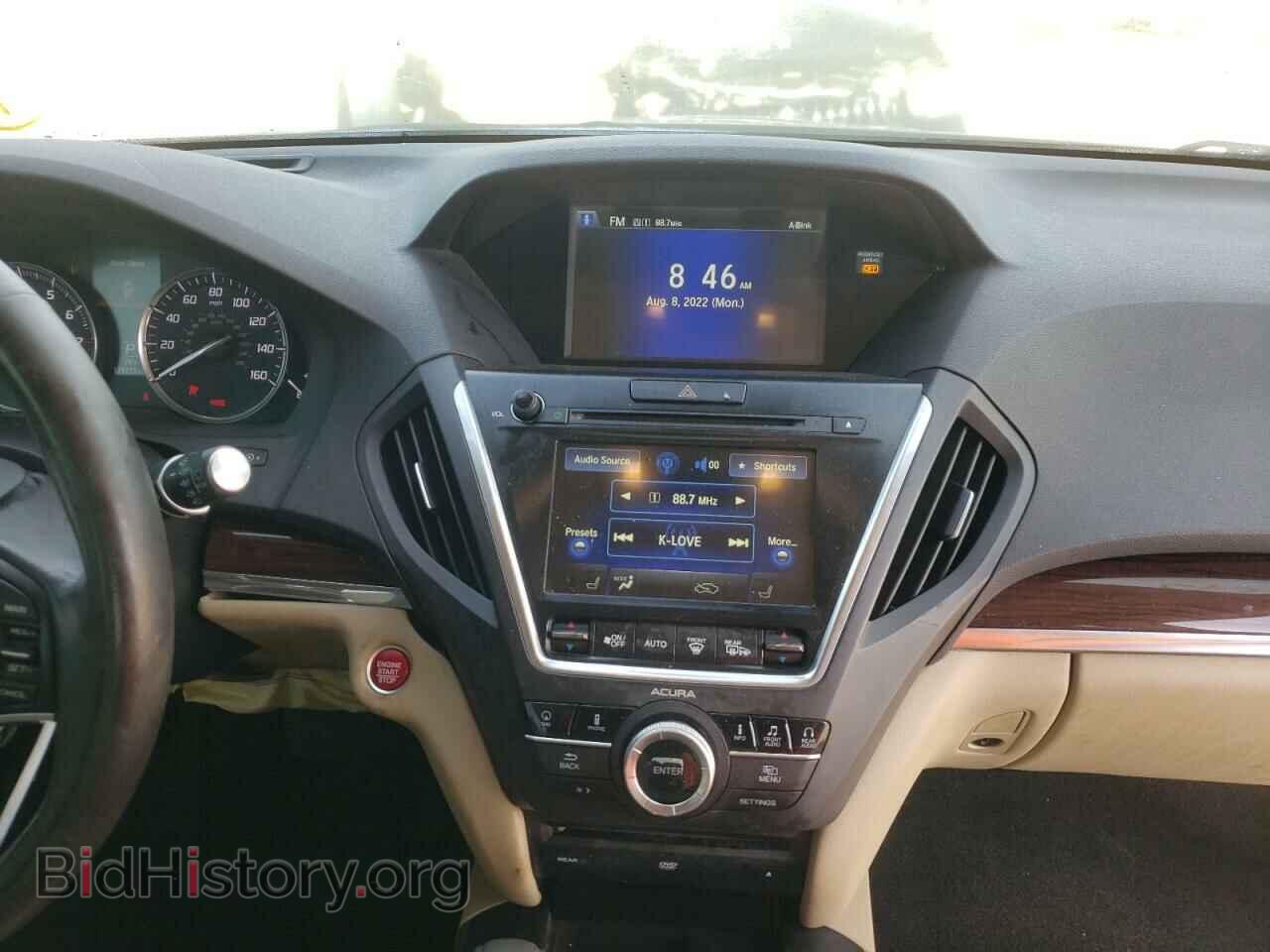 2014 ACURA MDX - VIN: 5FRYD4H86EB031124 - Фото 9