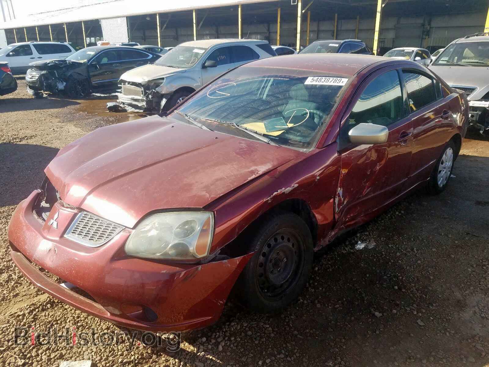 2004 MITSUBISHI GALANT - VIN: 4A3AB36F94E123202 - Фото 2