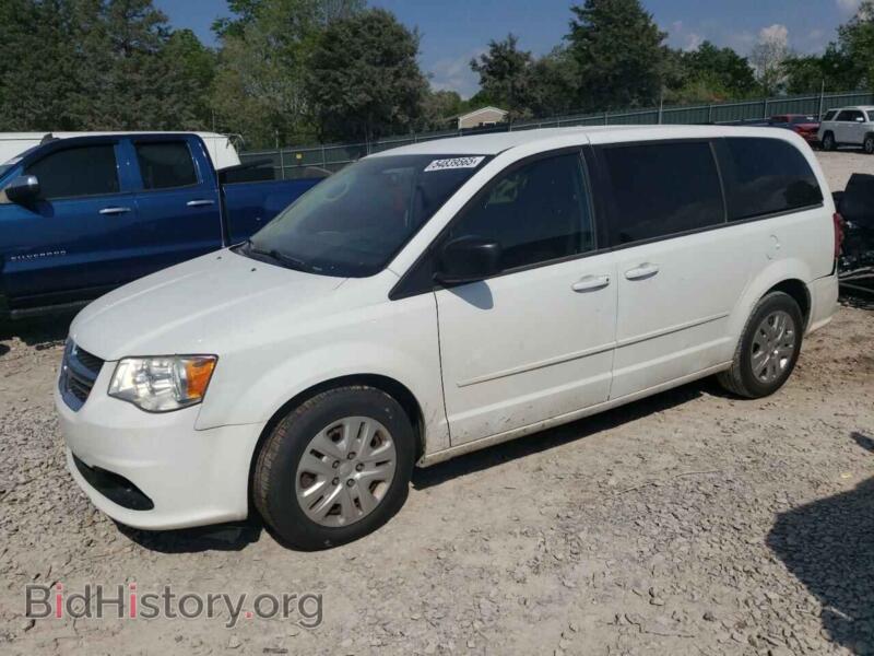 2016 Dodge CARAVAN SE (VIN 2C4RDGBG3GR209697) — photo 1 of 13, Copart, damage: rear end