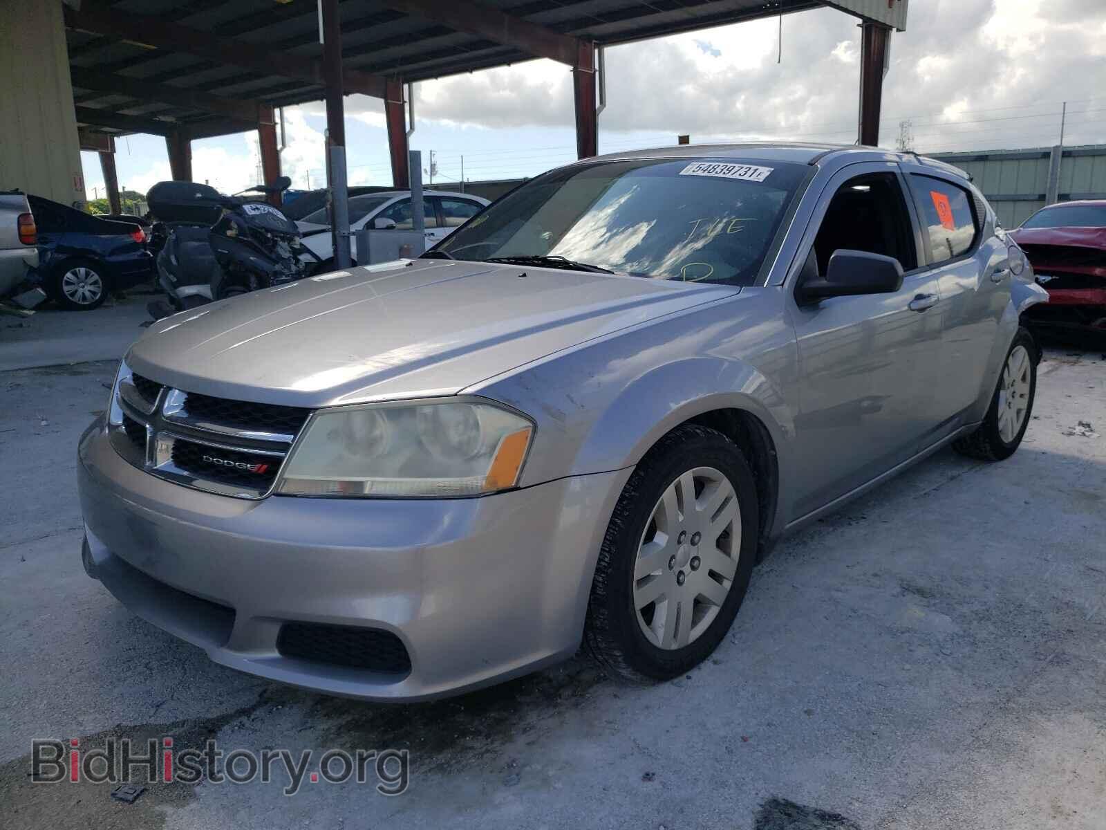 2013 DODGE AVENGER - VIN: 1C3CDZAB9DN767123 - Photo 2