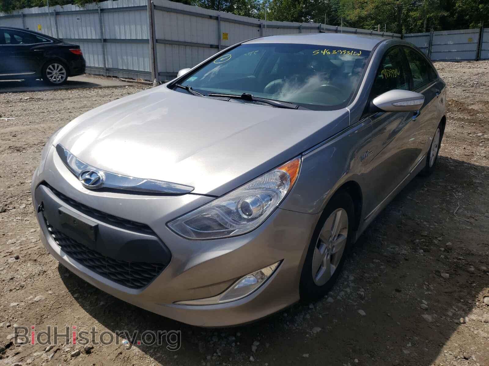 2012 HYUNDAI SONATA - VIN: KMHEC4A45CA039070 - Фото 2