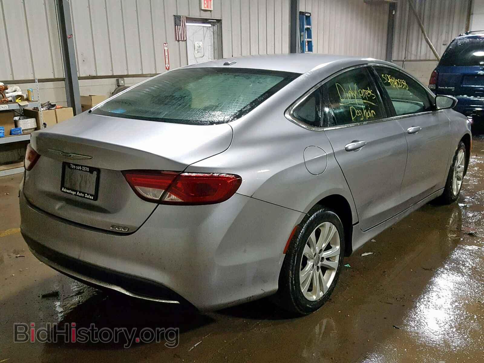 2015 CHRYSLER 200 - VIN: 1C3CCCAB4FN649970 - Photo 4