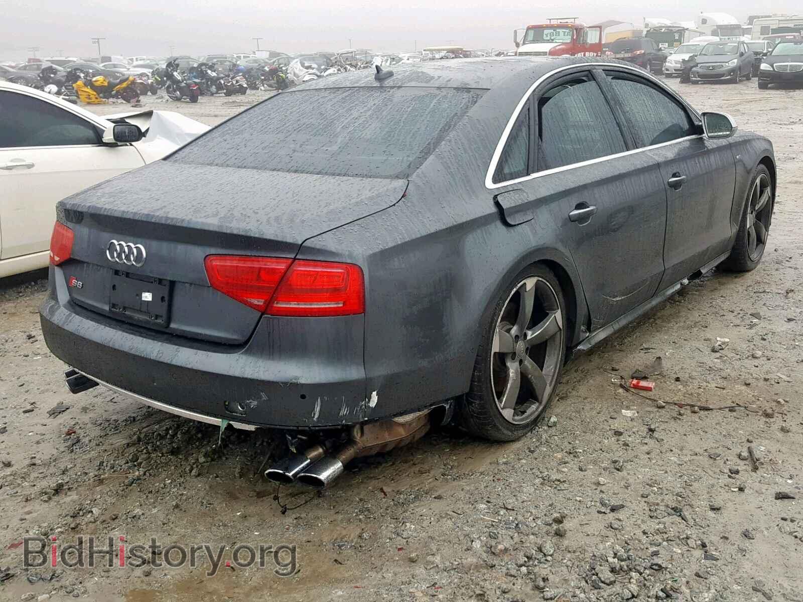 2013 AUDI S8 - VIN: WAUD2AFD0DN026650 - Фото 4