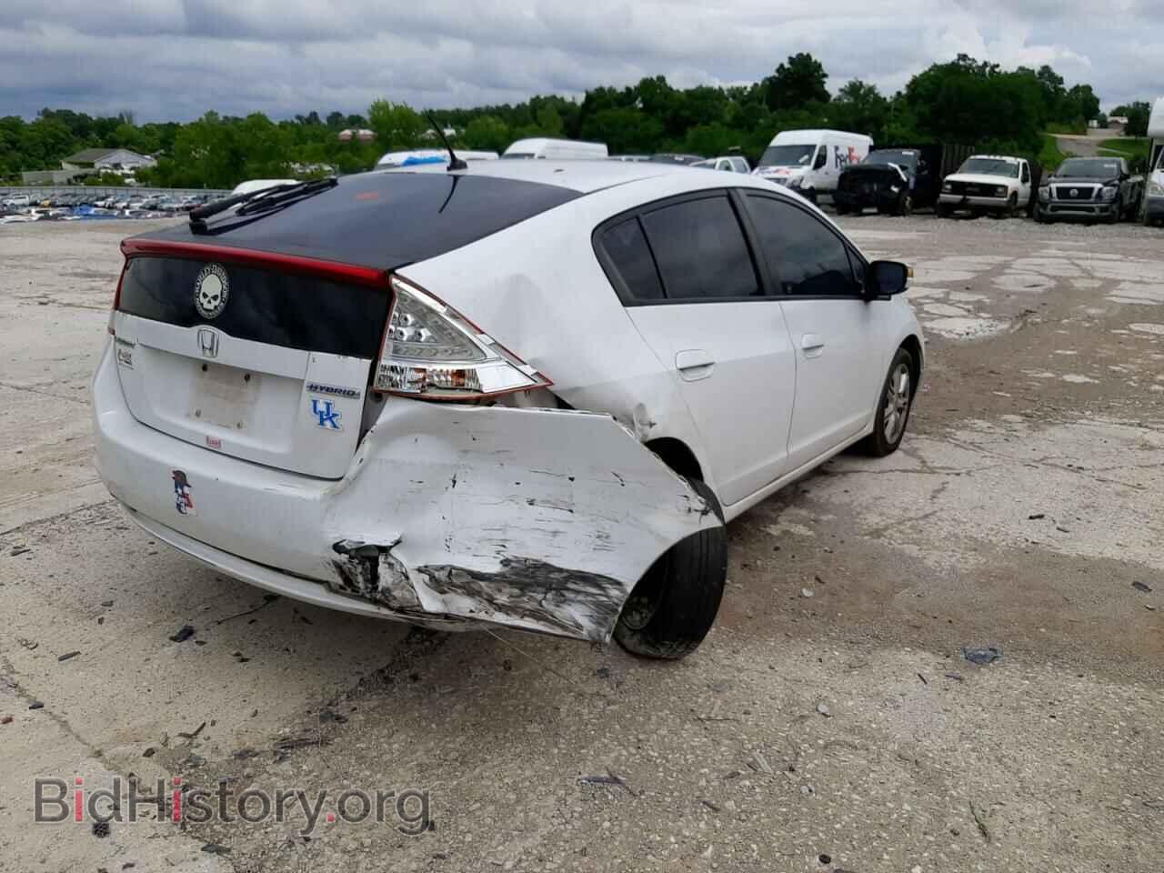 2010 HONDA INSIGHT - VIN: JHMZE2H73AS020785 - Фото 4