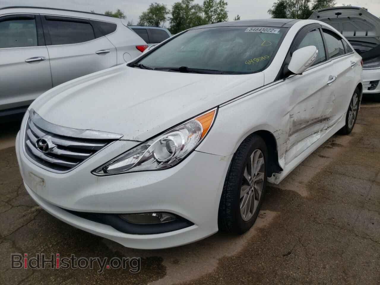 2014 HYUNDAI SONATA - VIN: 5NPEC4AC1EH848010 - Фото 2