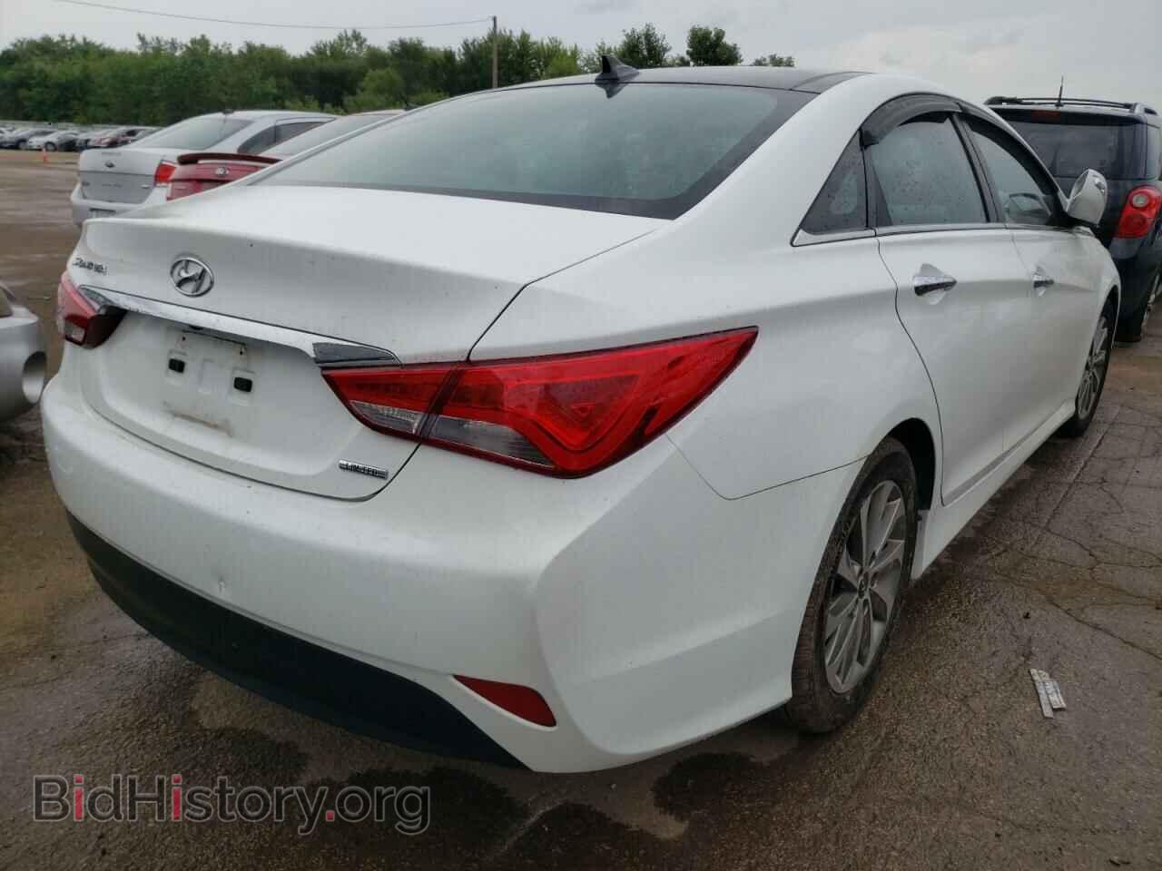 2014 HYUNDAI SONATA - VIN: 5NPEC4AC1EH848010 - Фото 4