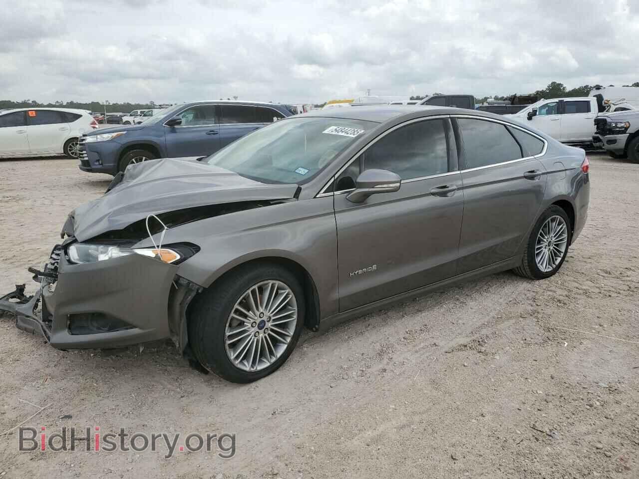 Photo 3FA6P0LU8ER343625 - FORD FUSION 2014