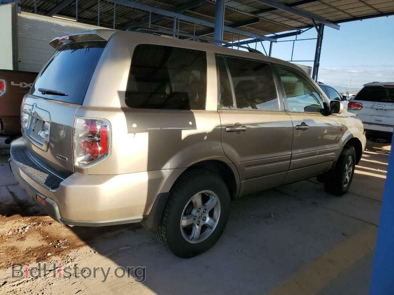 2007 HONDA PILOT - VIN: 5FNYF18727B020710 - Фото 3