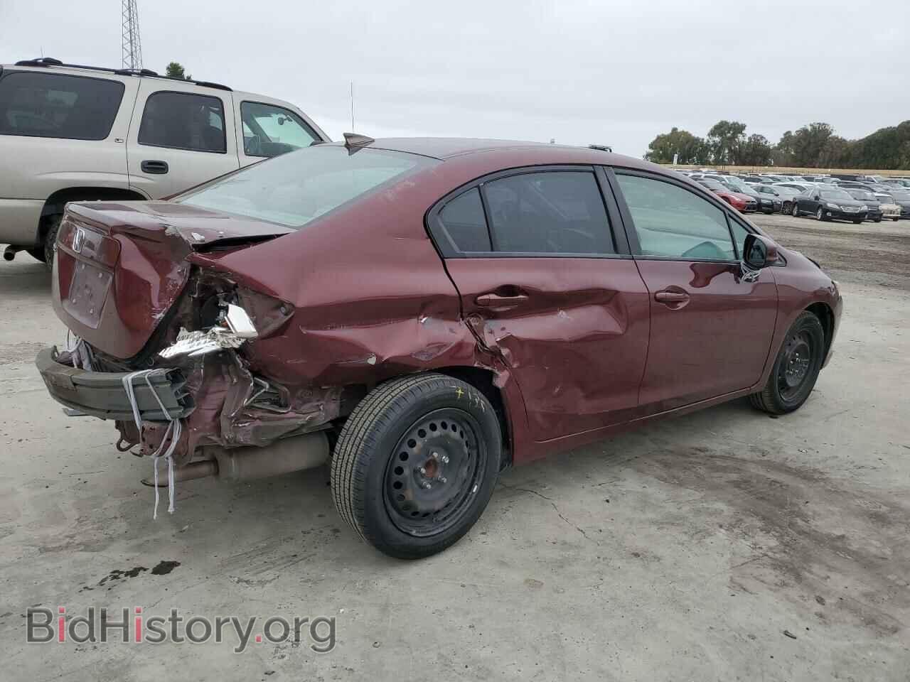 2012 HONDA CIVIC - VIN: 2HGFB2F57CH593537 - Фото 3