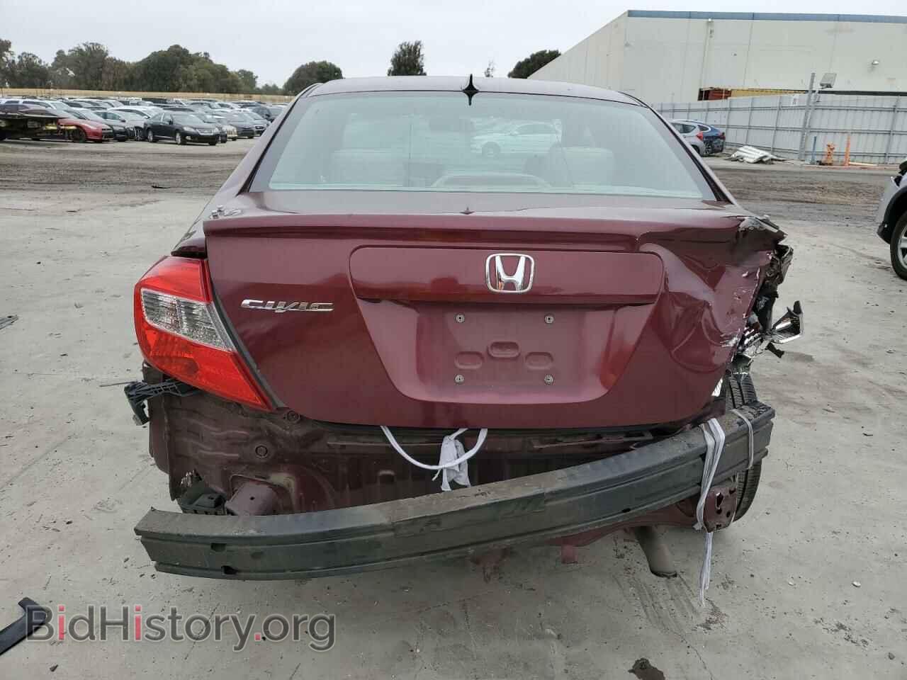 2012 HONDA CIVIC - VIN: 2HGFB2F57CH593537 - Фото 6