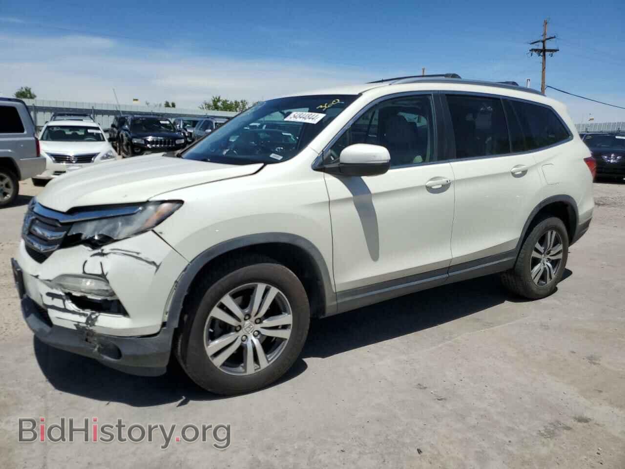 Фотография 5FNYF6H36GB043546 - HONDA PILOT 2016