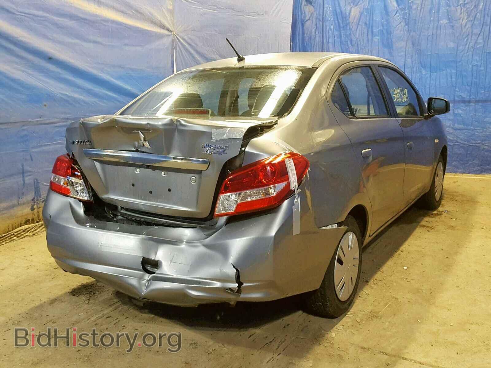 2017 MITSUBISHI MIRAGE - VIN: ML32F3FJ9HHF09533 - Фото 4