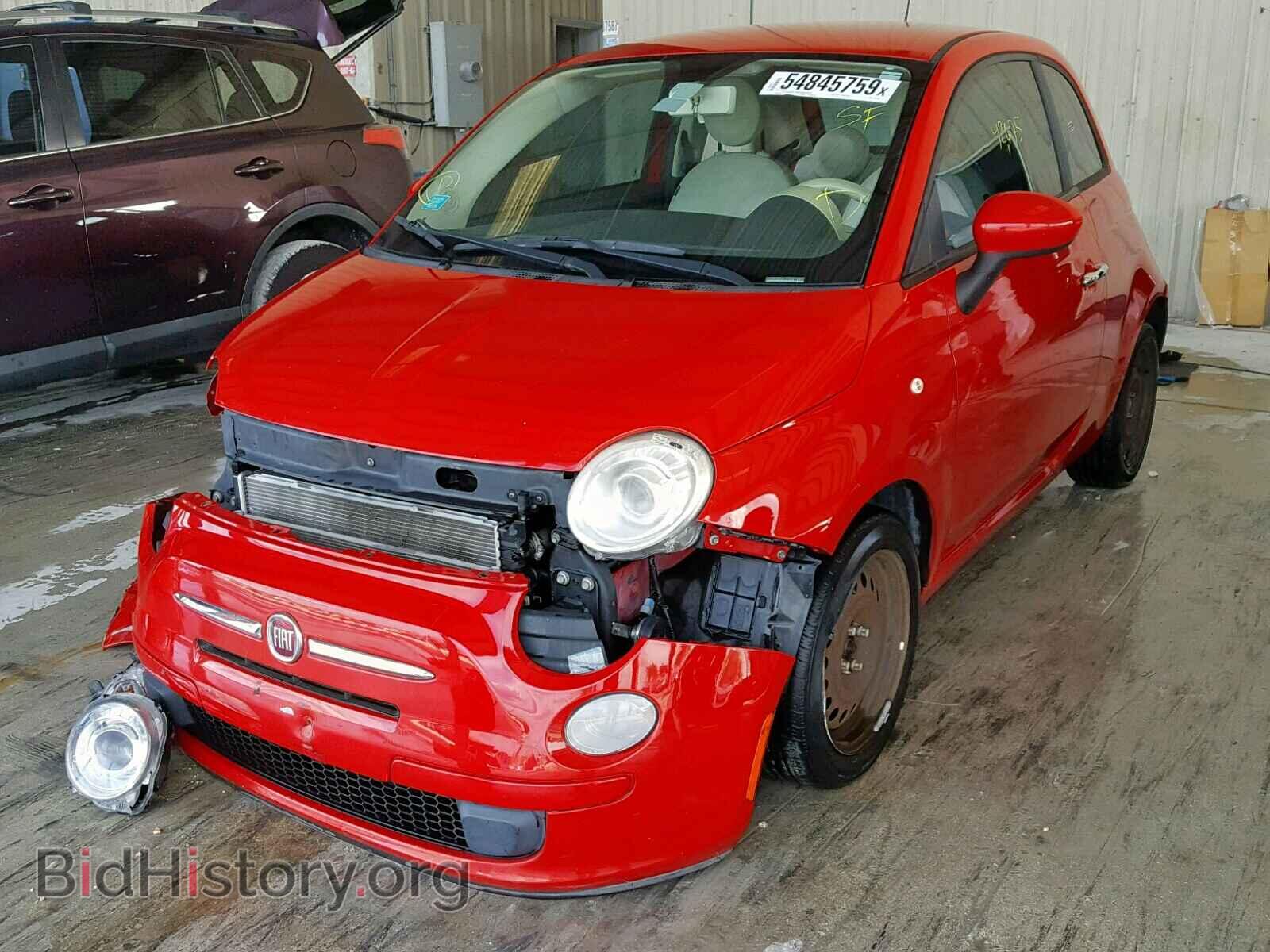 2012 FIAT 500 - VIN: 3C3CFFAR5CT201108 - Фото 2