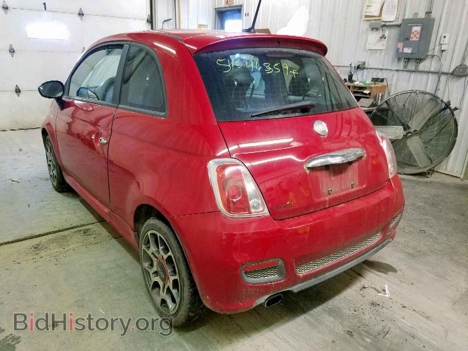 2012 FIAT 500 - VIN: 3C3CFFBR4CT113178 - Фото 3