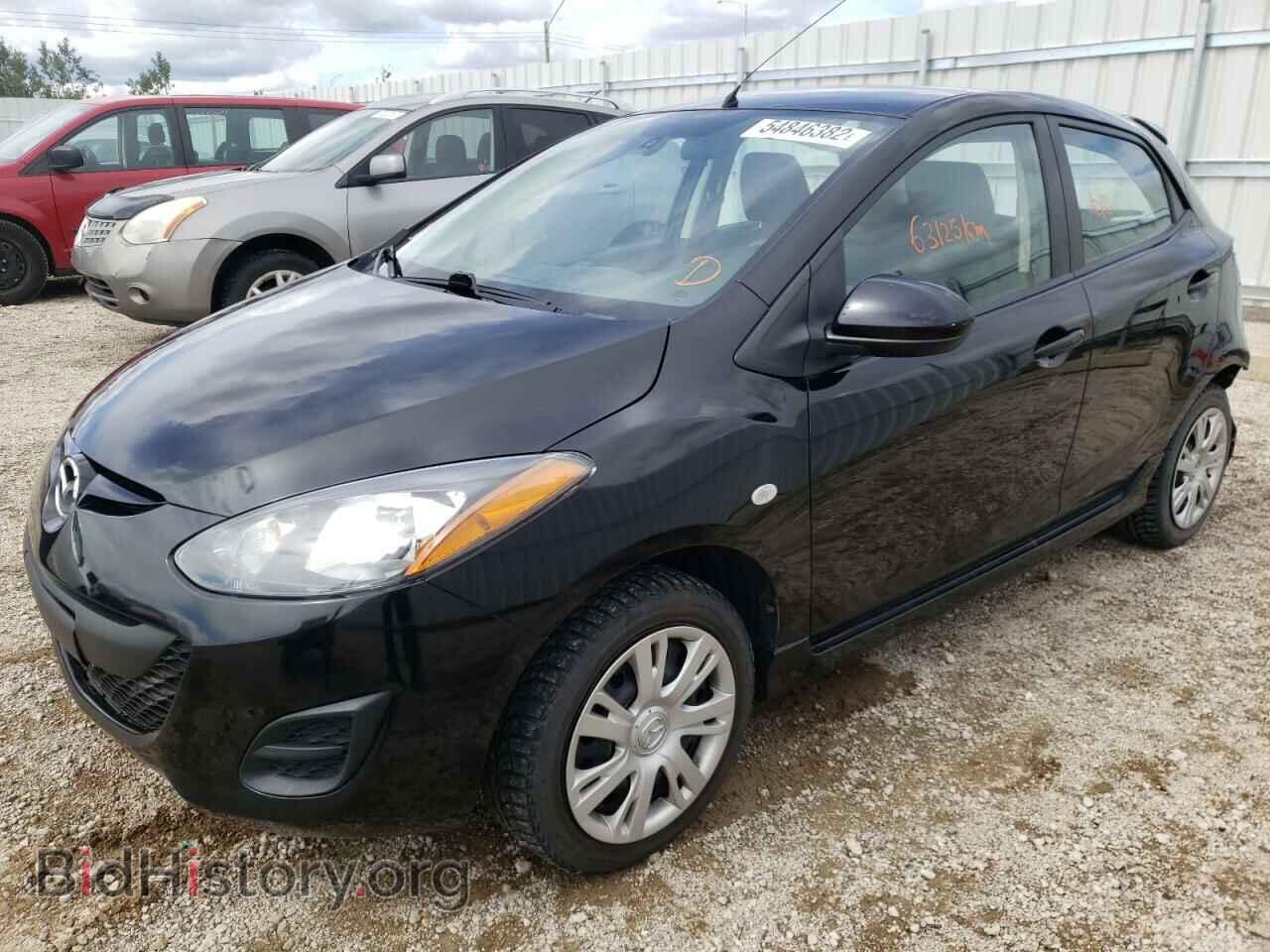 2013 MAZDA 2 - VIN: JM1DE1LY6D0156673 - Фото 2