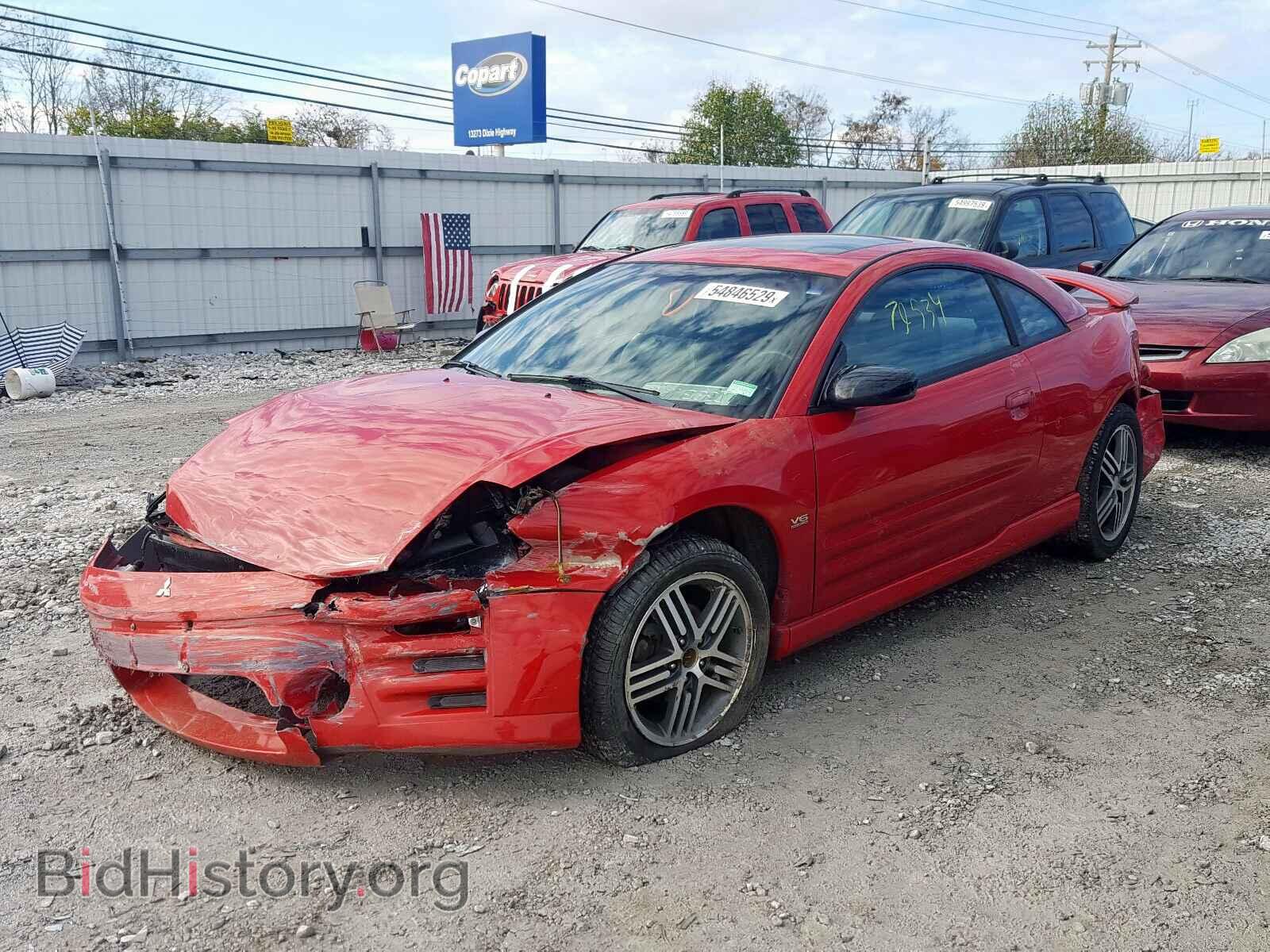 2003 MITSUBISHI ECLIPSE - VIN: 4A3AC74HX3E092789 - Photo 2