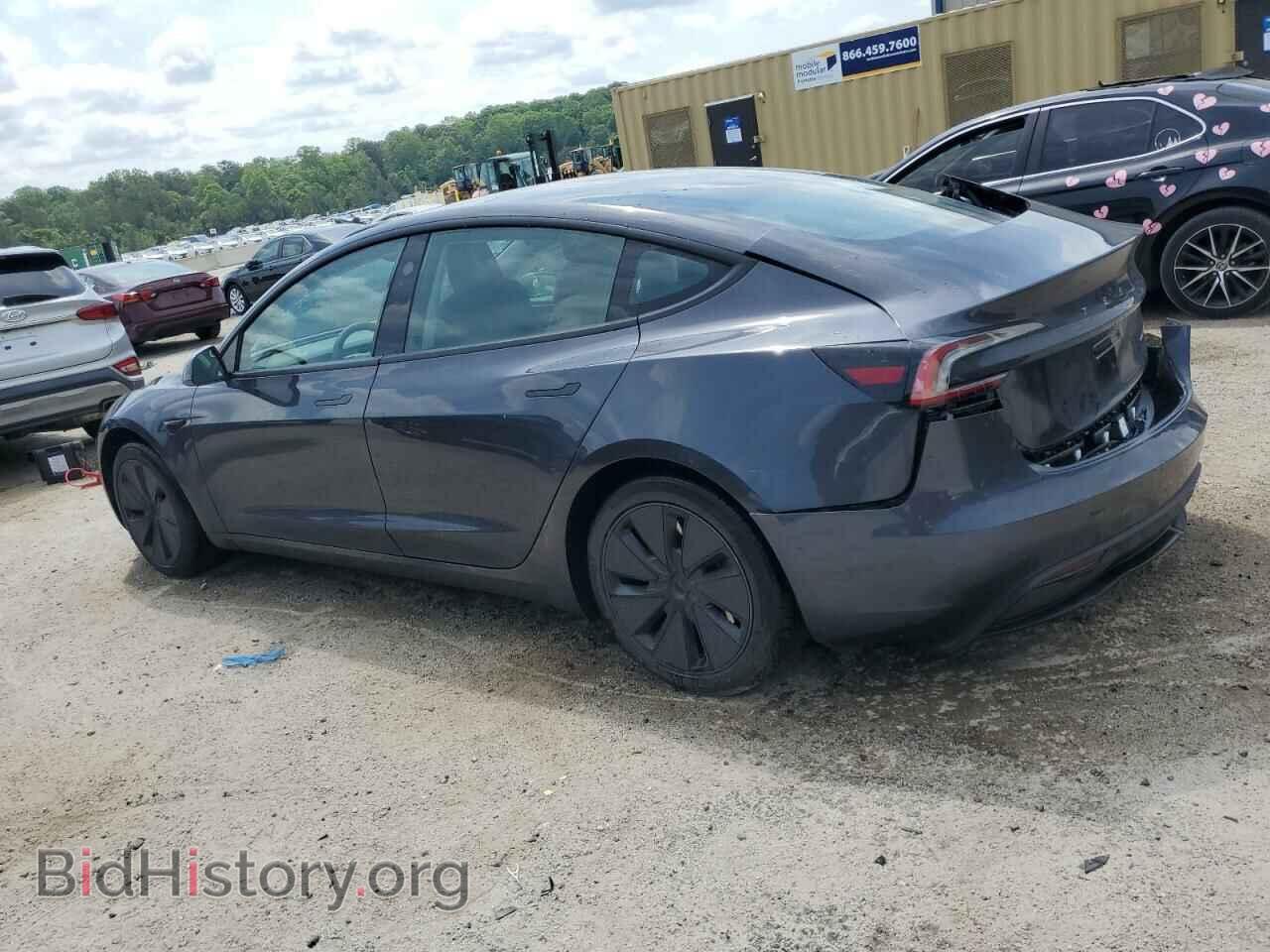 2024 TESLA MODEL 3 - VIN: 5YJ3E1EB0RF766193 - Фото 2