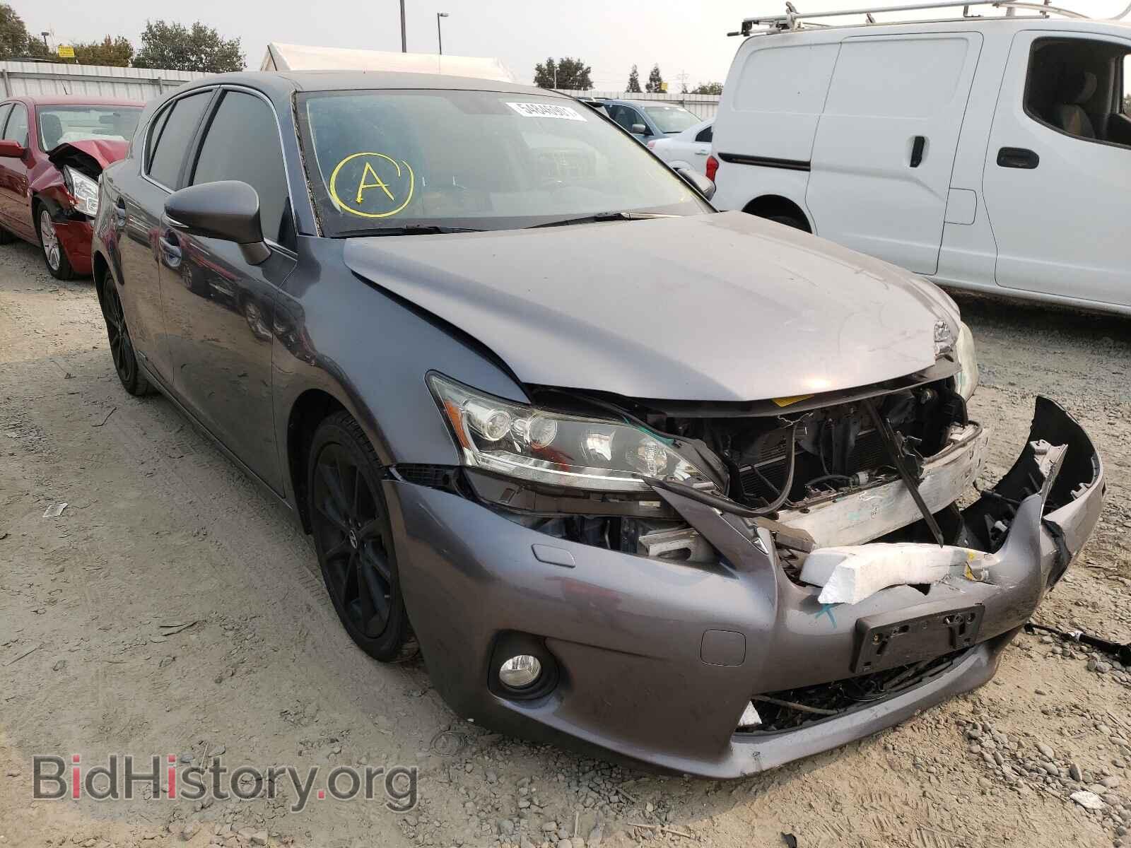 Photo JTHKD5BH1C2068568 - LEXUS CT 200 2012