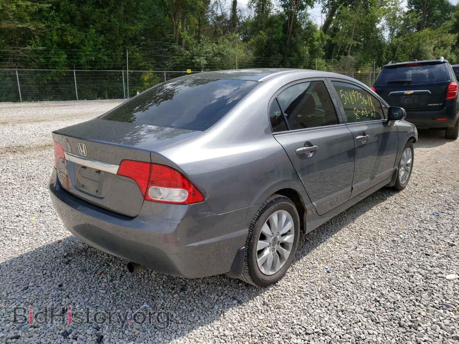 2011 HONDA CIVIC - VIN: 19XFA1F98BE007162 - Фото 4
