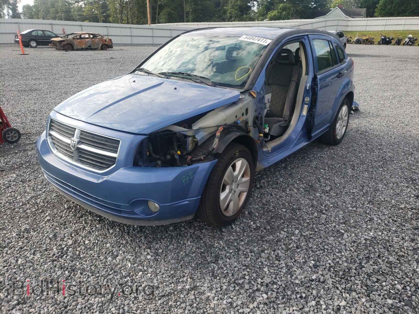 2007 DODGE CALIBER - VIN: 1B3HB48B87D522387 - Фото 2